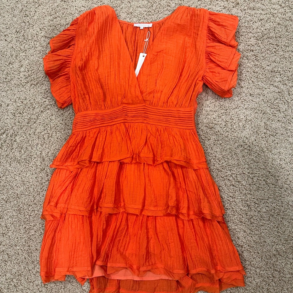 Orange dress